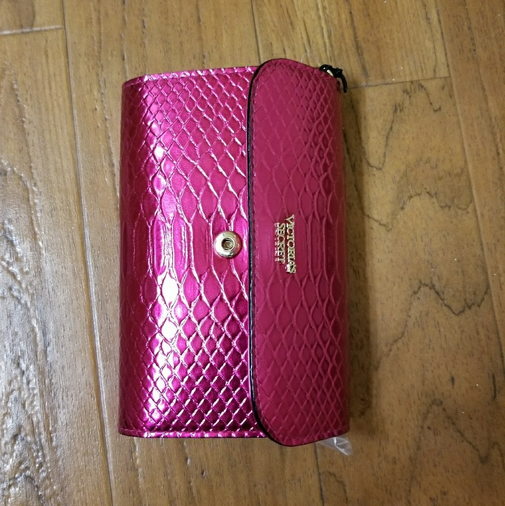 Victoria secret wallet with wristlet